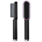 909 Hair Straightener Brush – Electric Straightening Comb (6 Heating Modes)
