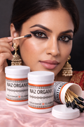 Organic Naz Kajal - Deep Jet Black Eyes - 12 Sticks Box - Smuged Proof - 100%Organic & Natural Ingredients