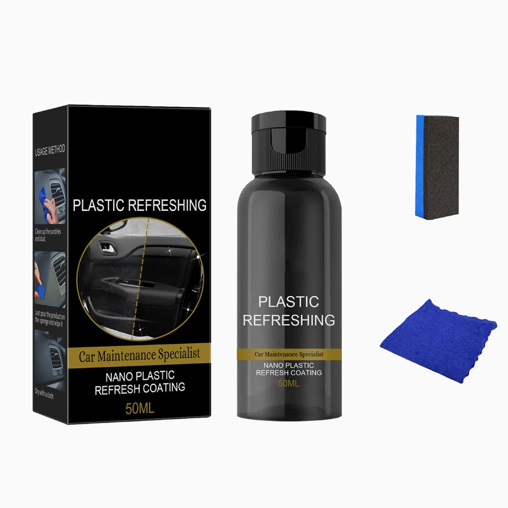 Ouhoe Plastic Refreshing Nano Coating – Car Interior & Exterior Restorer