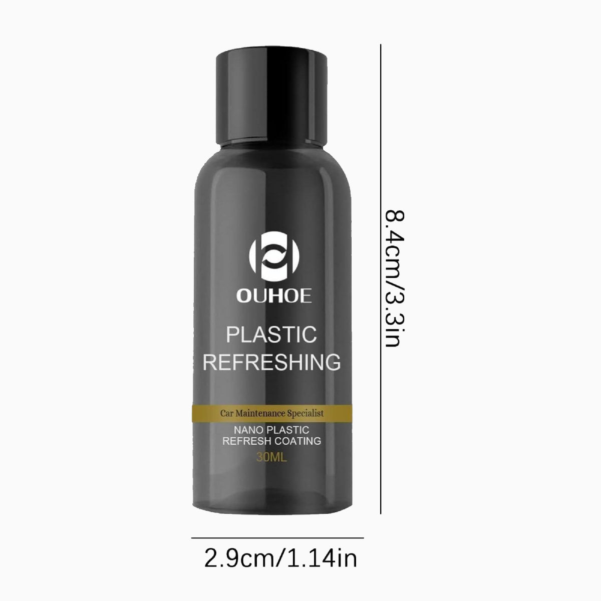 Ouhoe Plastic Refreshing Nano Coating – Car Interior & Exterior Restorer