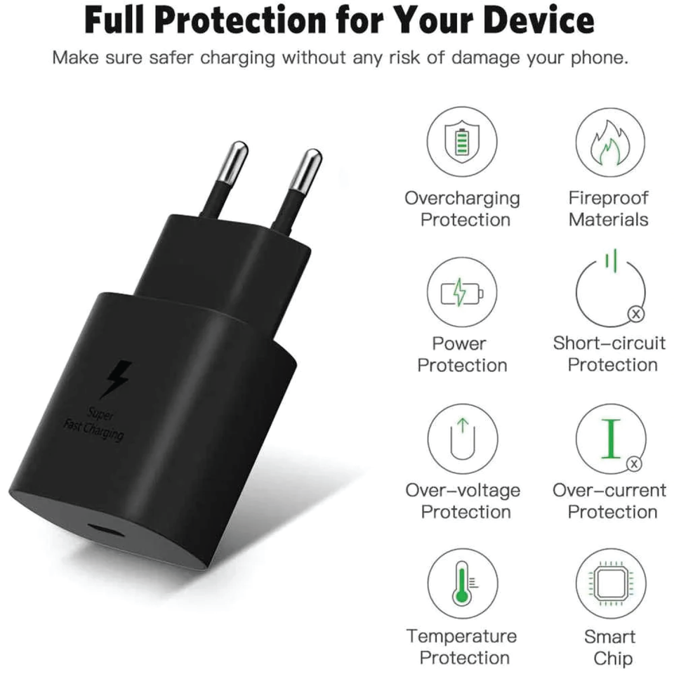 25W Power Adapter without Cable