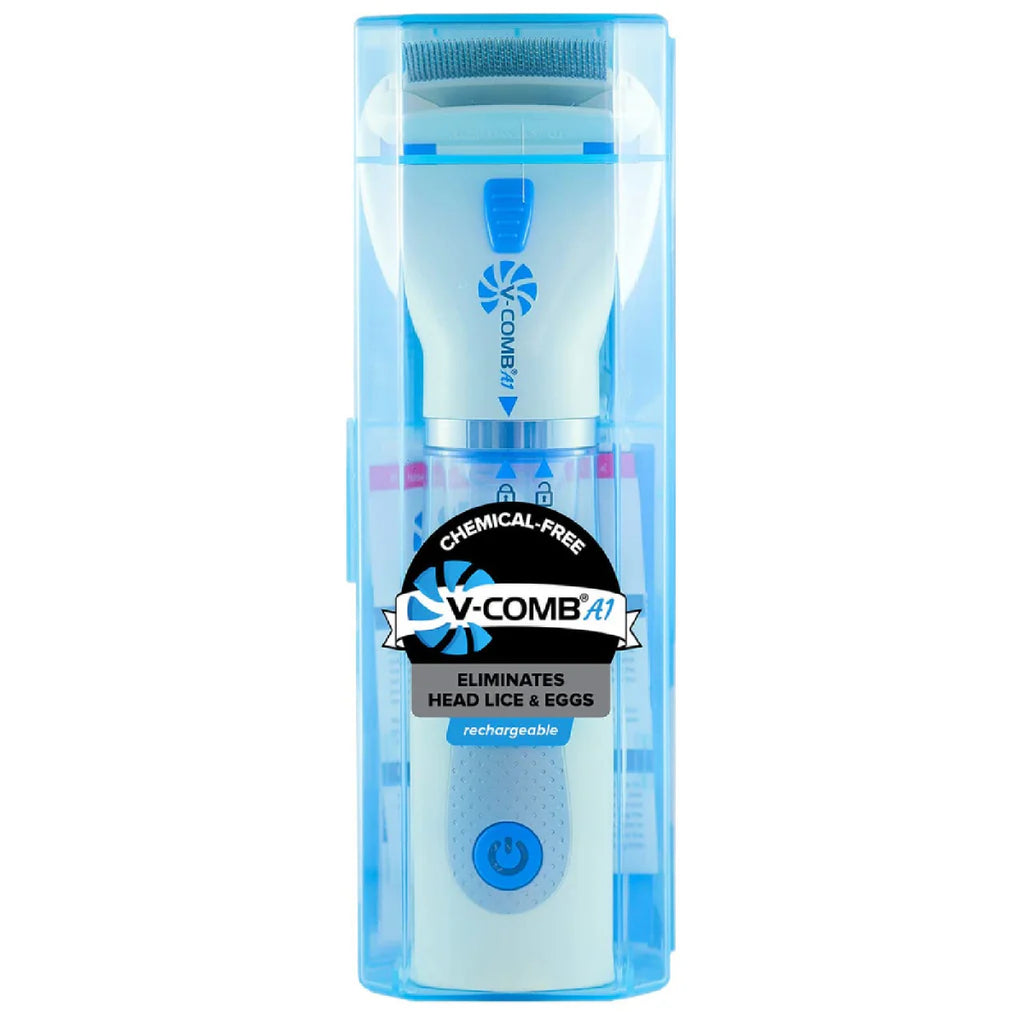 Licetec V-Comb Electric Head Lice Remover – Chemical-Free Treatment
